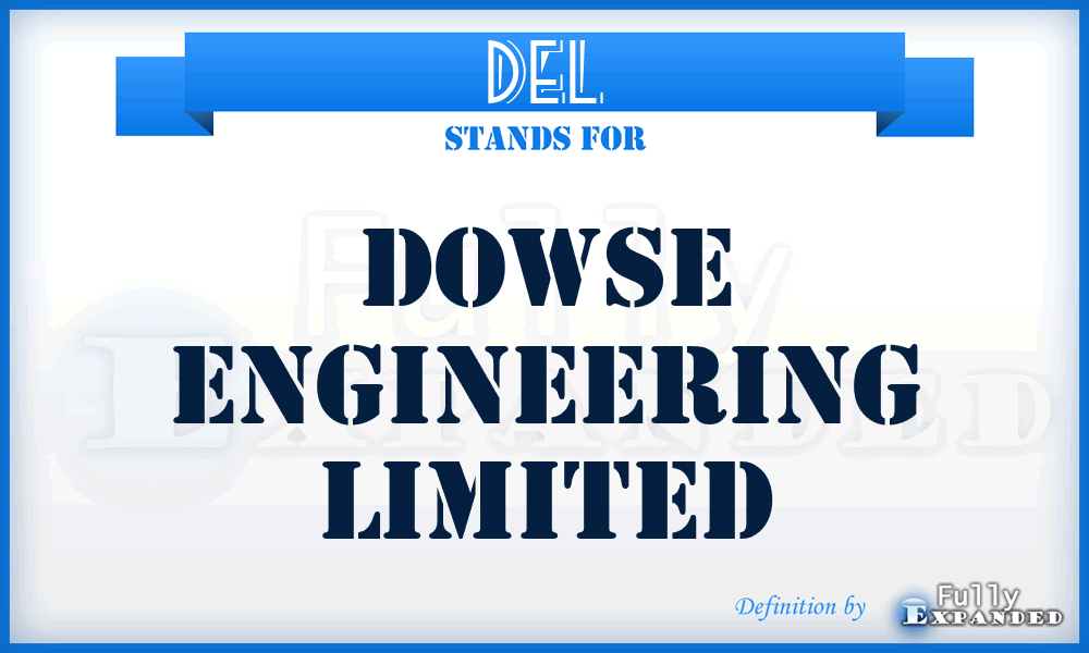 DEL - Dowse Engineering Limited