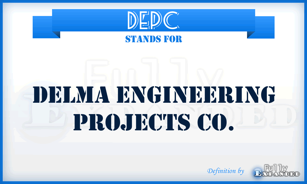DEPC - Delma Engineering Projects Co.
