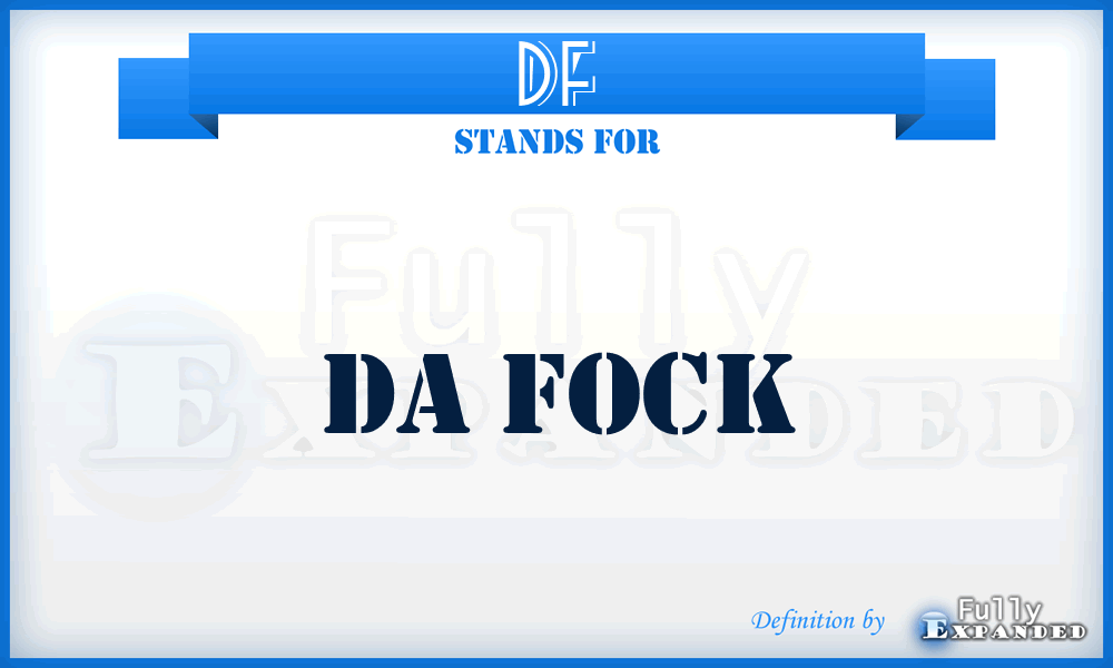 DF - Da Fock