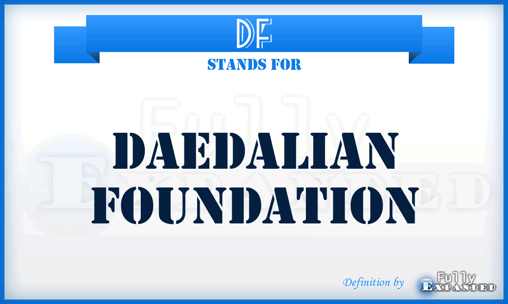 DF - Daedalian Foundation