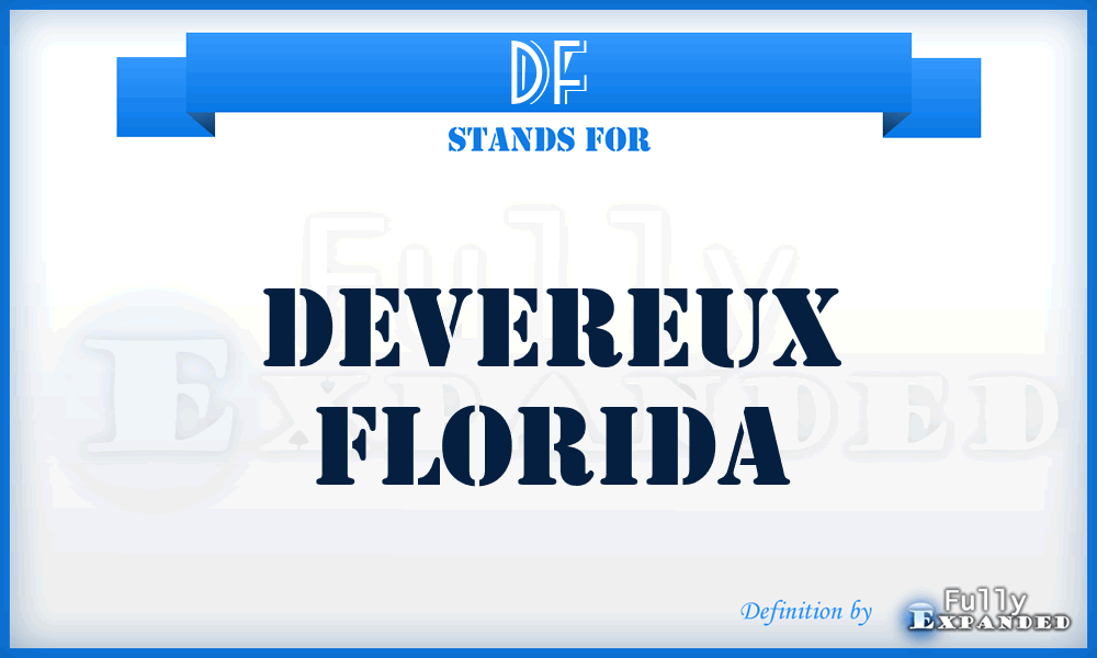 DF - Devereux Florida