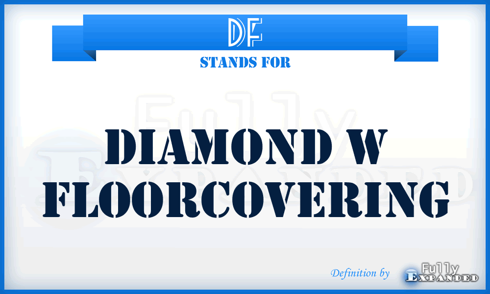 DF - Diamond w Floorcovering