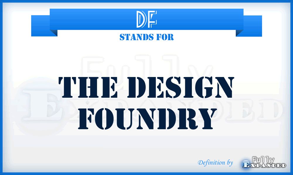 DF - The Design Foundry