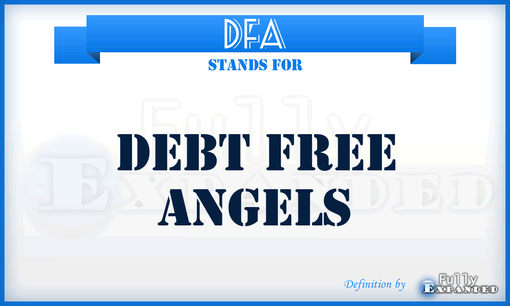 DFA - Debt Free Angels