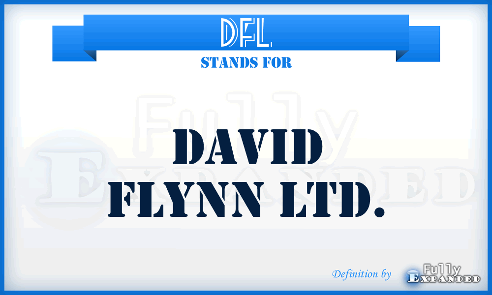 DFL - David Flynn Ltd.