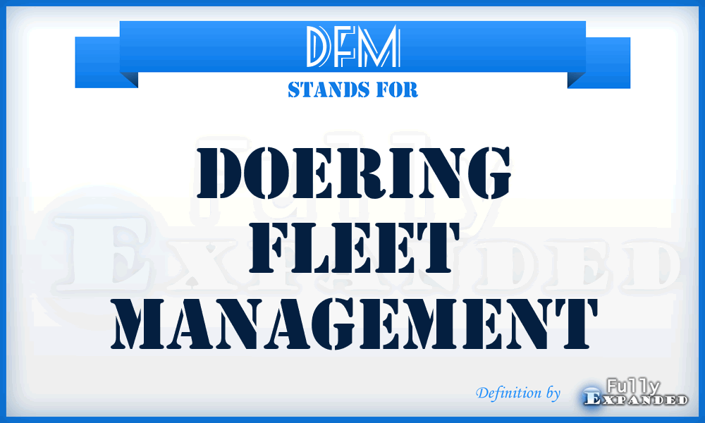 DFM - Doering Fleet Management