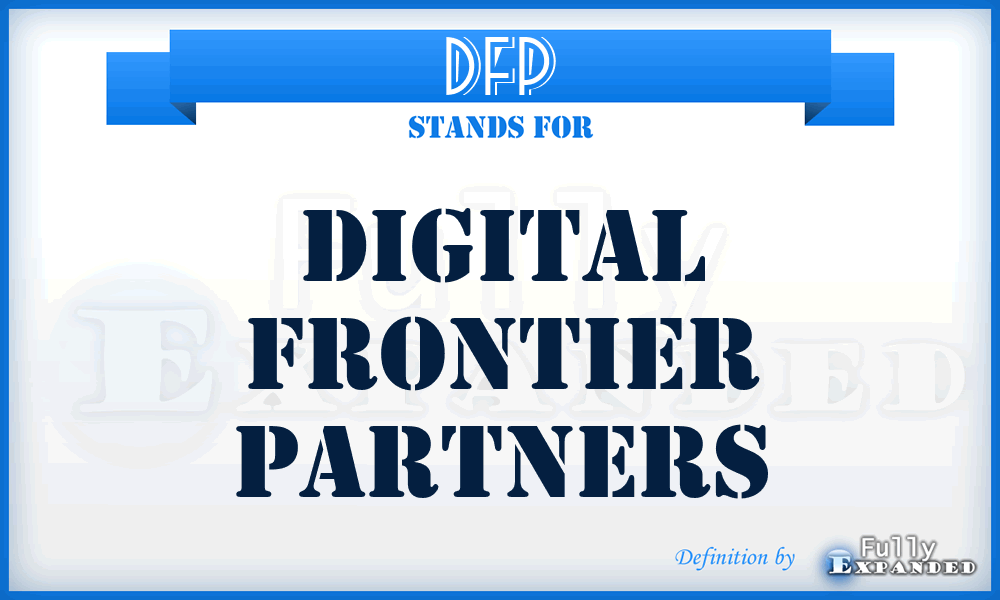 DFP - Digital Frontier Partners