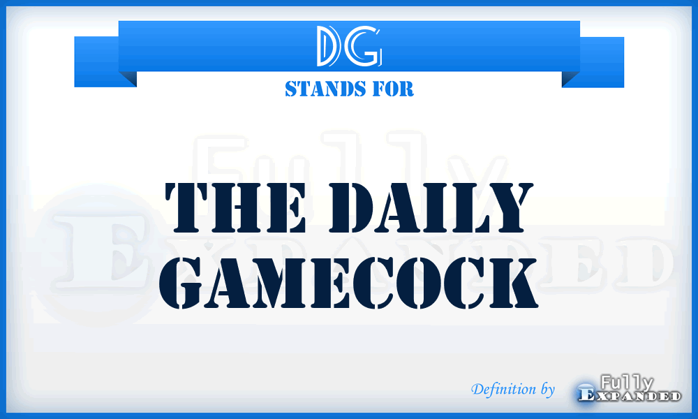 DG - The Daily Gamecock