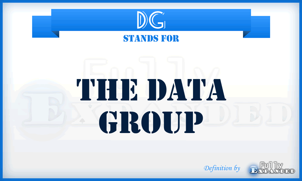 DG - The Data Group