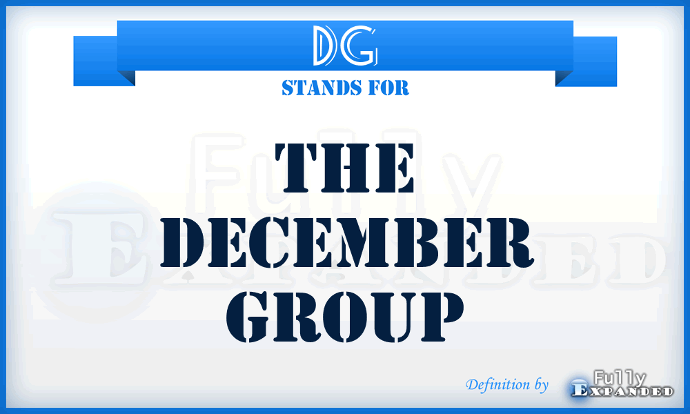 DG - The December Group