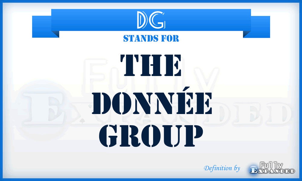 DG - The Donnée Group
