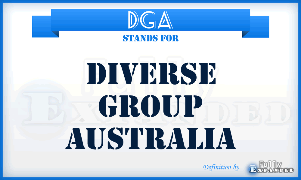 DGA - Diverse Group Australia