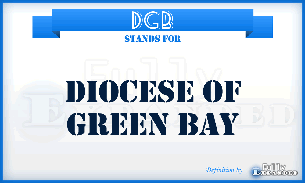 DGB - Diocese of Green Bay