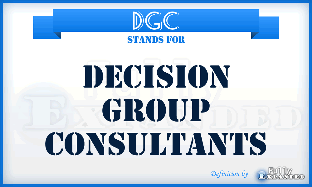 DGC - Decision Group Consultants
