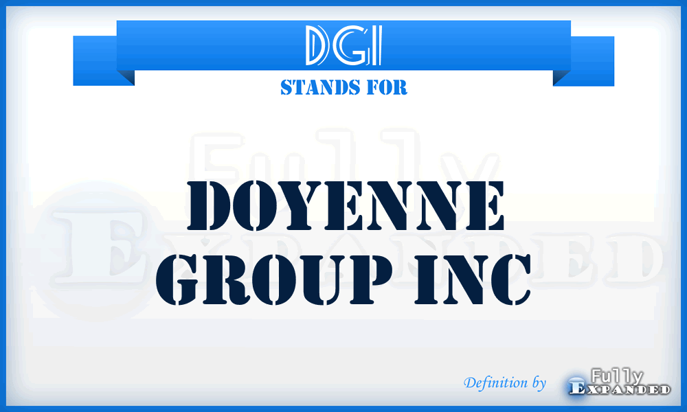 DGI - Doyenne Group Inc