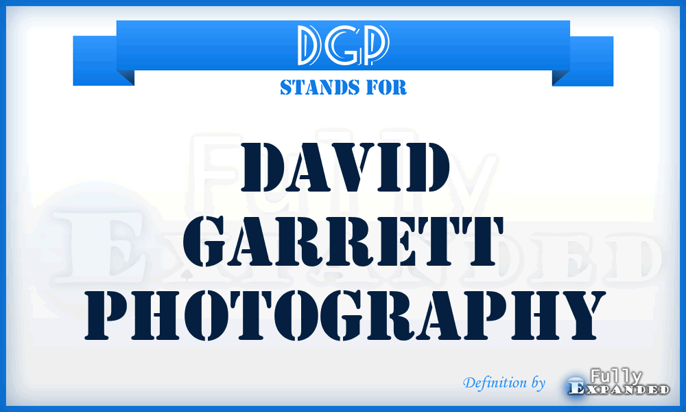 DGP - David Garrett Photography