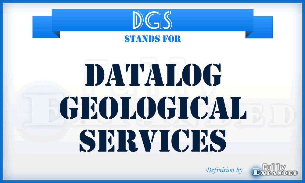 DGS - Datalog Geological Services