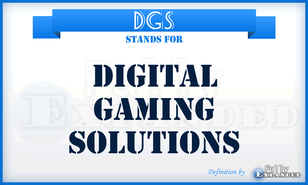 DGS - Digital Gaming Solutions