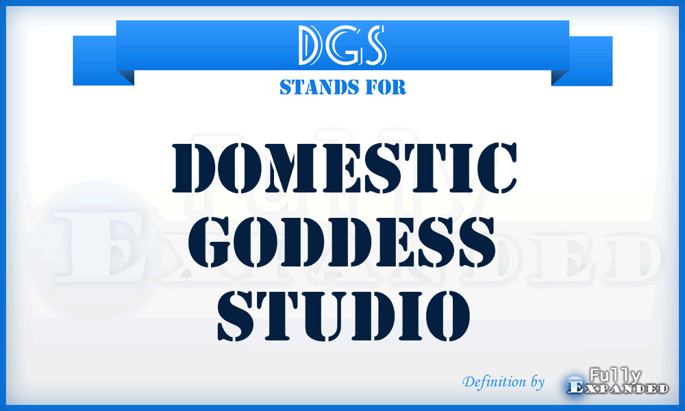 DGS - Domestic Goddess Studio