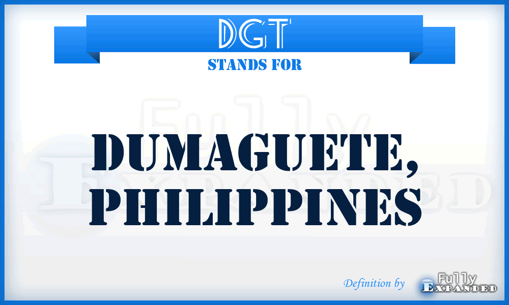 DGT - Dumaguete, Philippines