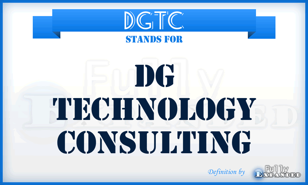 DGTC - DG Technology Consulting