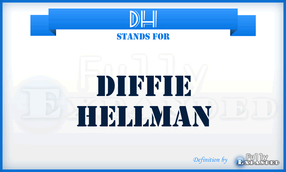 DH - Diffie Hellman