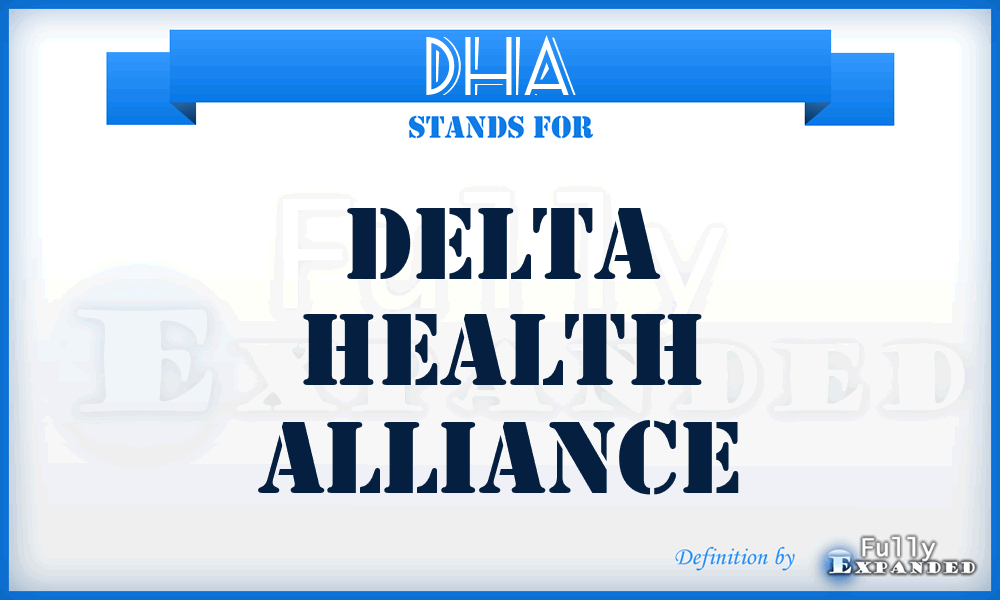 DHA - Delta Health Alliance