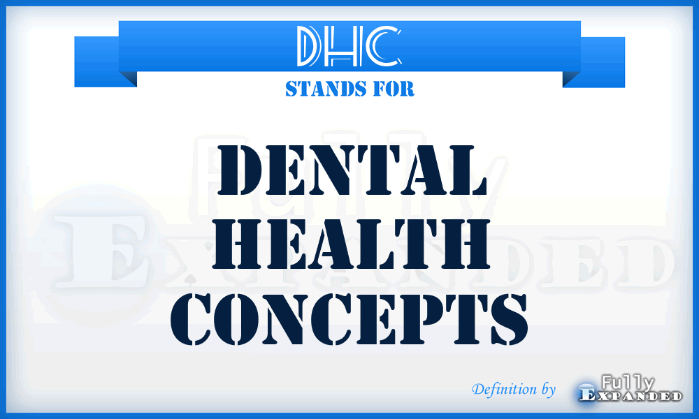 DHC - Dental Health Concepts