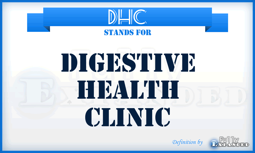 DHC - Digestive Health Clinic
