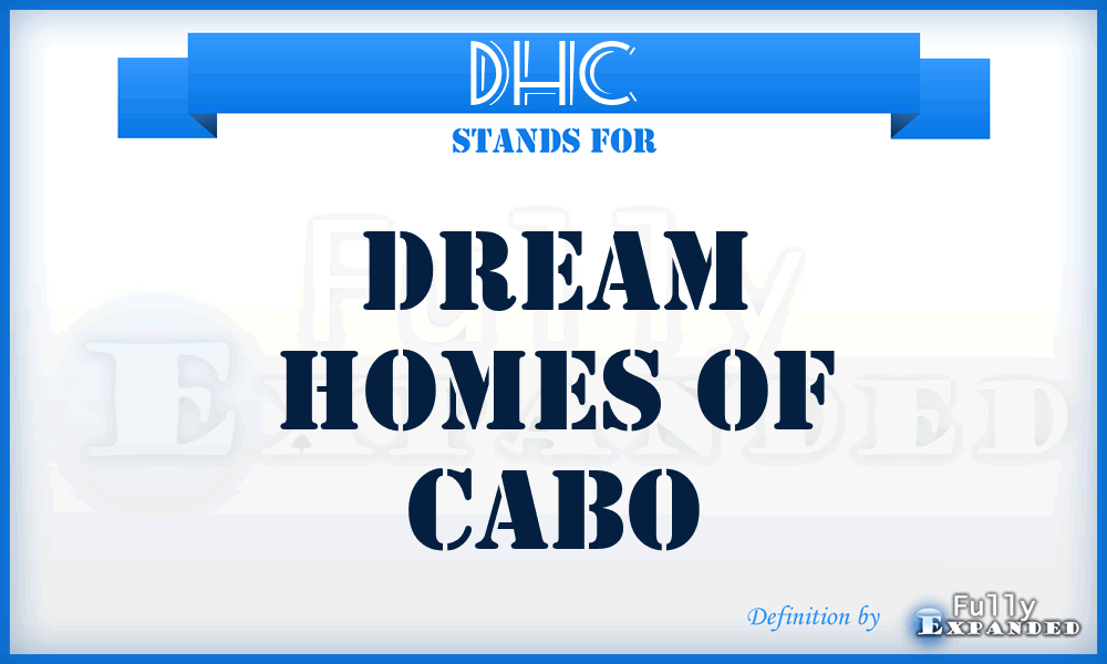 DHC - Dream Homes of Cabo
