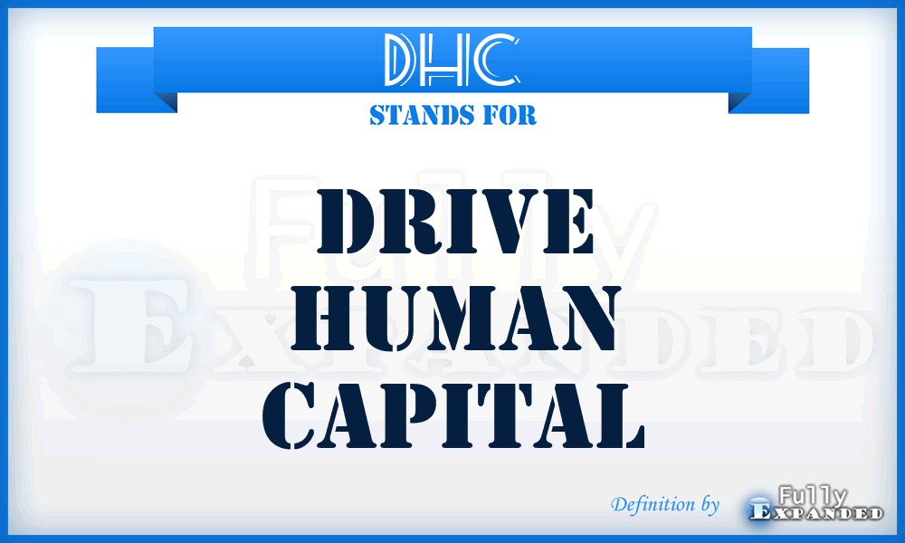 DHC - Drive Human Capital