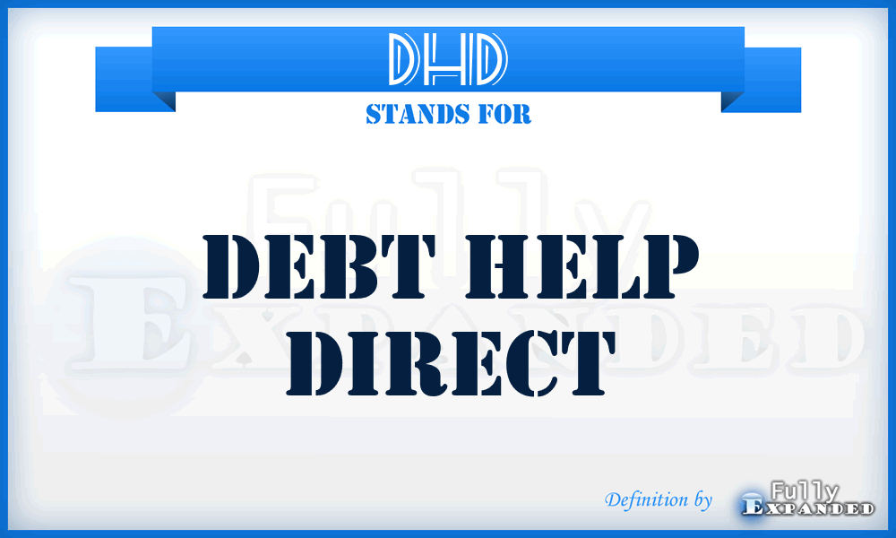 DHD - Debt Help Direct