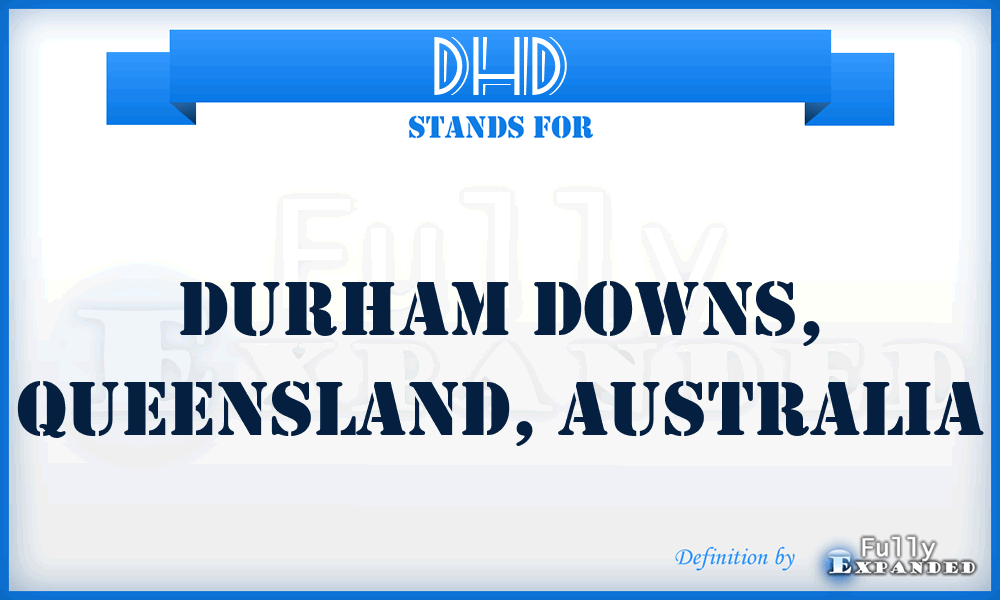 DHD - Durham Downs, Queensland, Australia