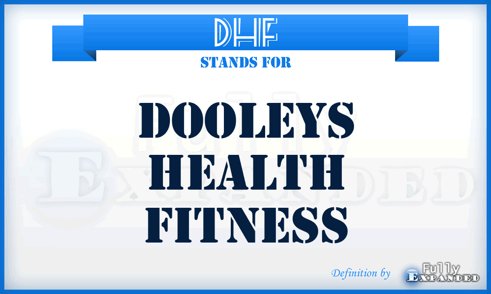 DHF - Dooleys Health Fitness