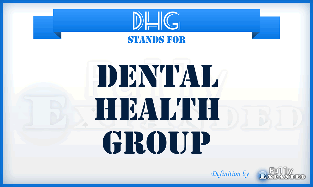 DHG - Dental Health Group
