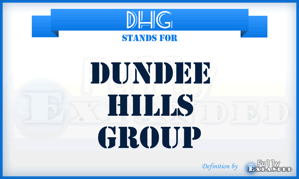 DHG - Dundee Hills Group