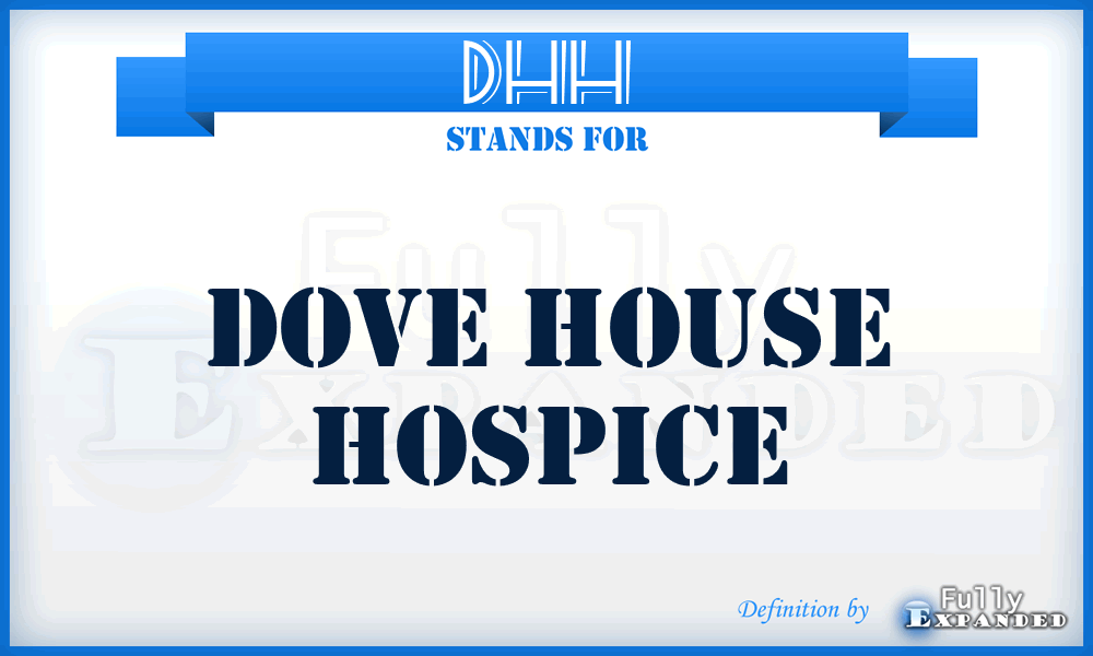 DHH - Dove House Hospice