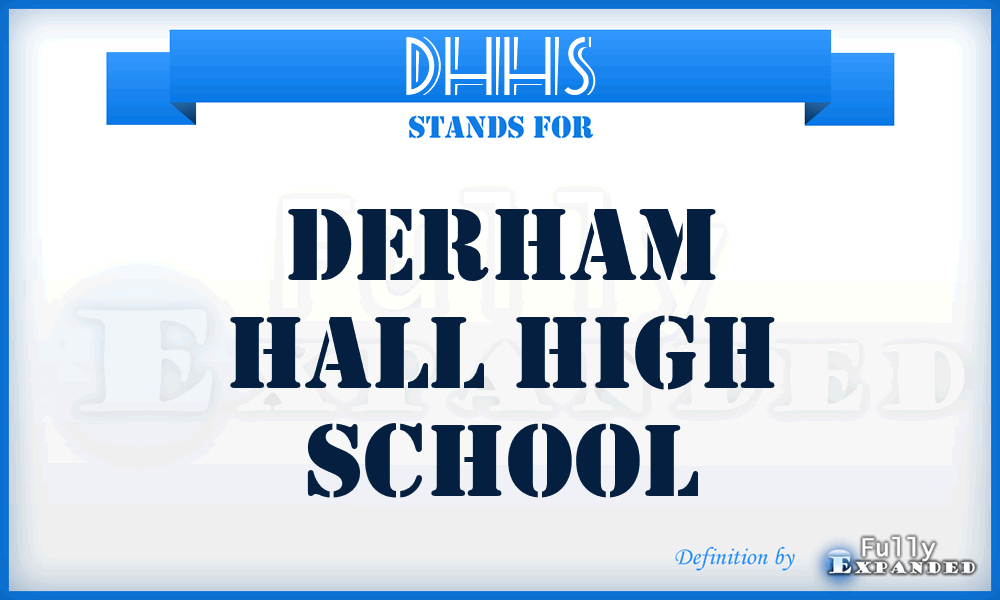 DHHS - Derham Hall High School