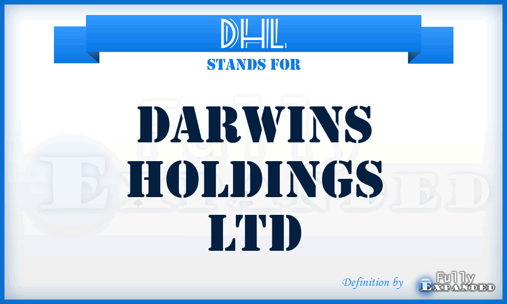 DHL - Darwins Holdings Ltd