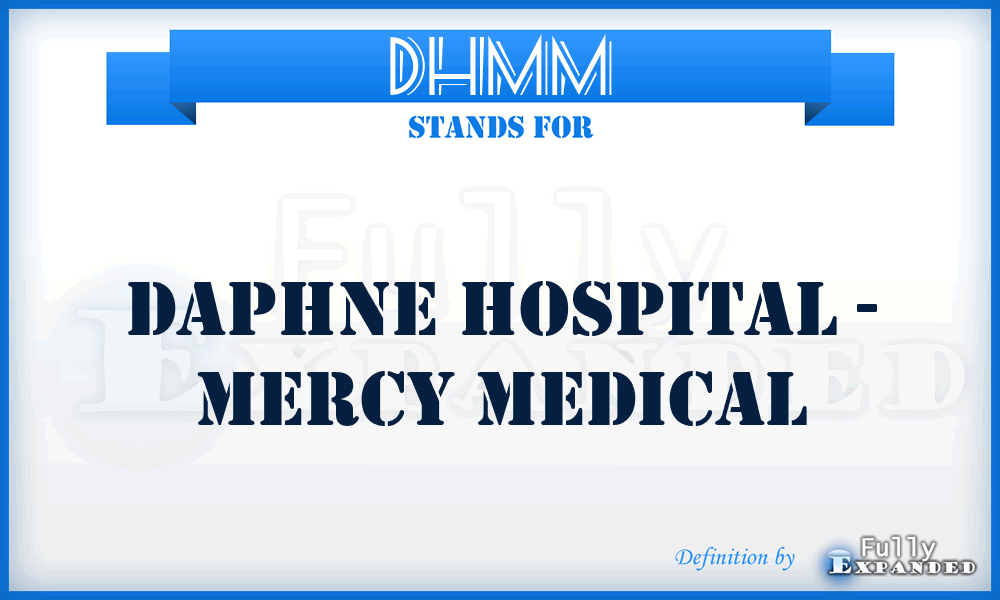 DHMM - Daphne Hospital - Mercy Medical