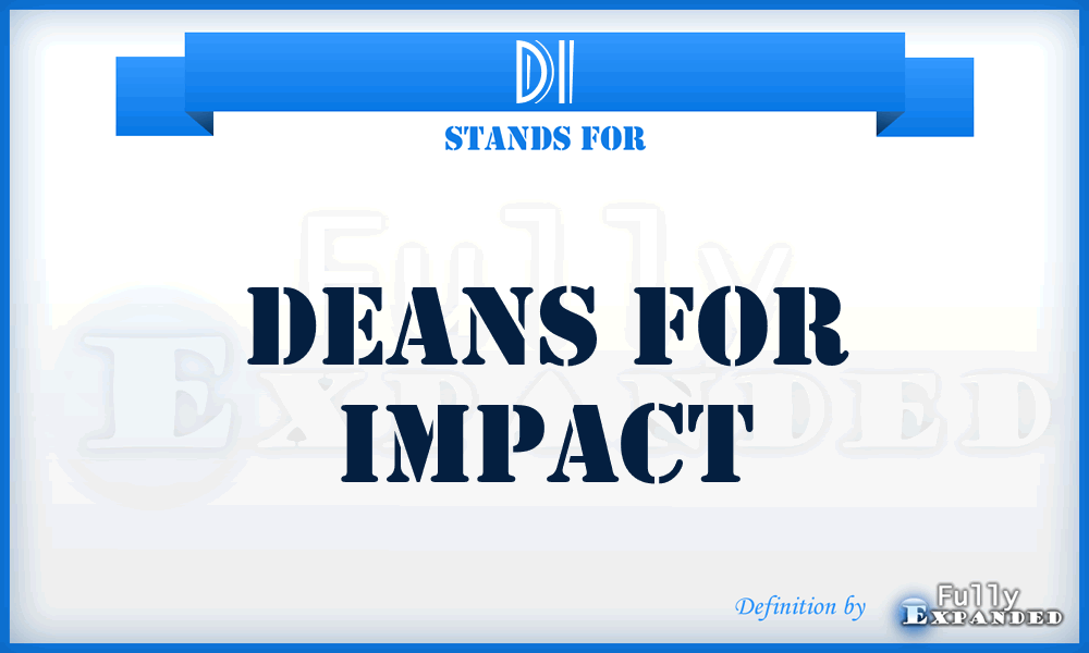 DI - Deans for Impact