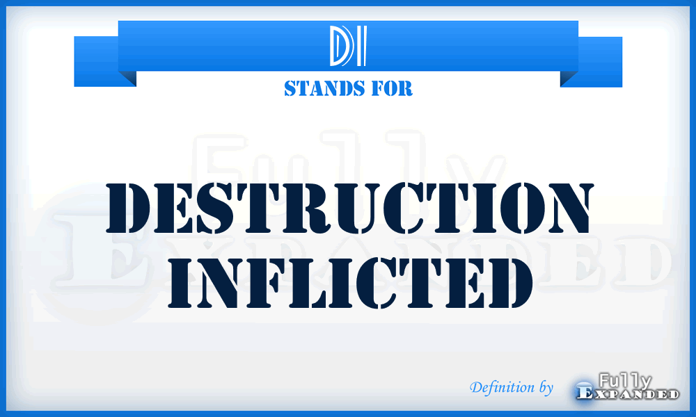 DI - Destruction Inflicted