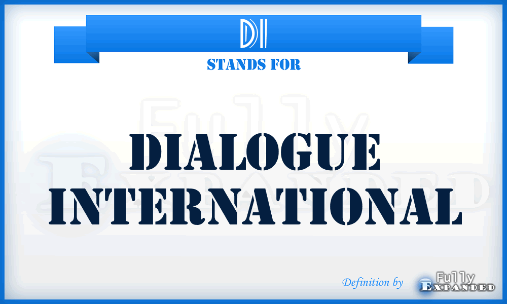 DI - Dialogue International