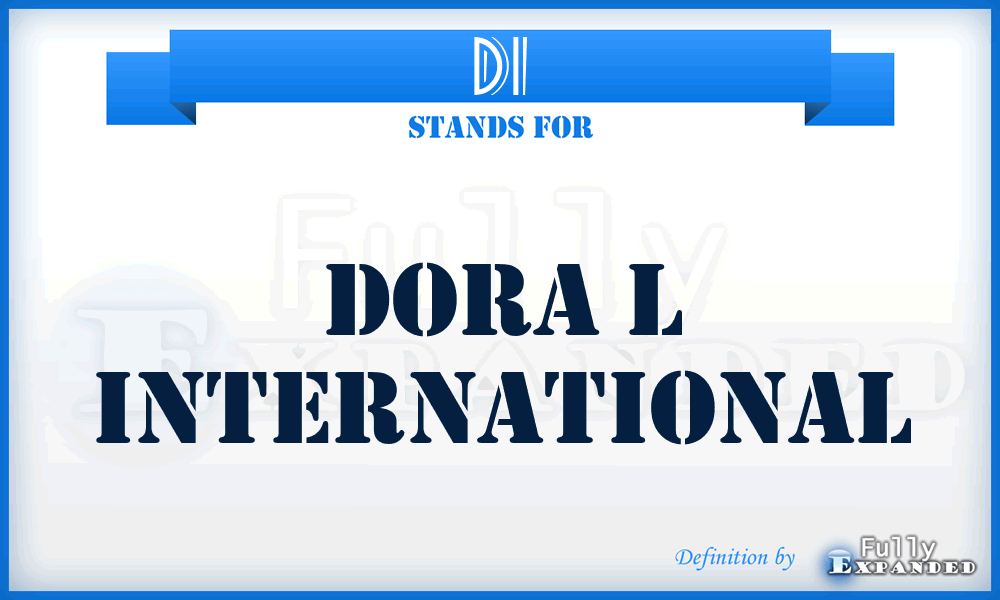 DI - Dora l International