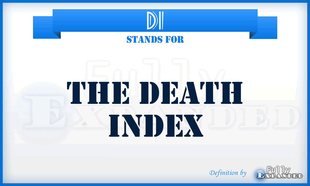 DI - The Death Index