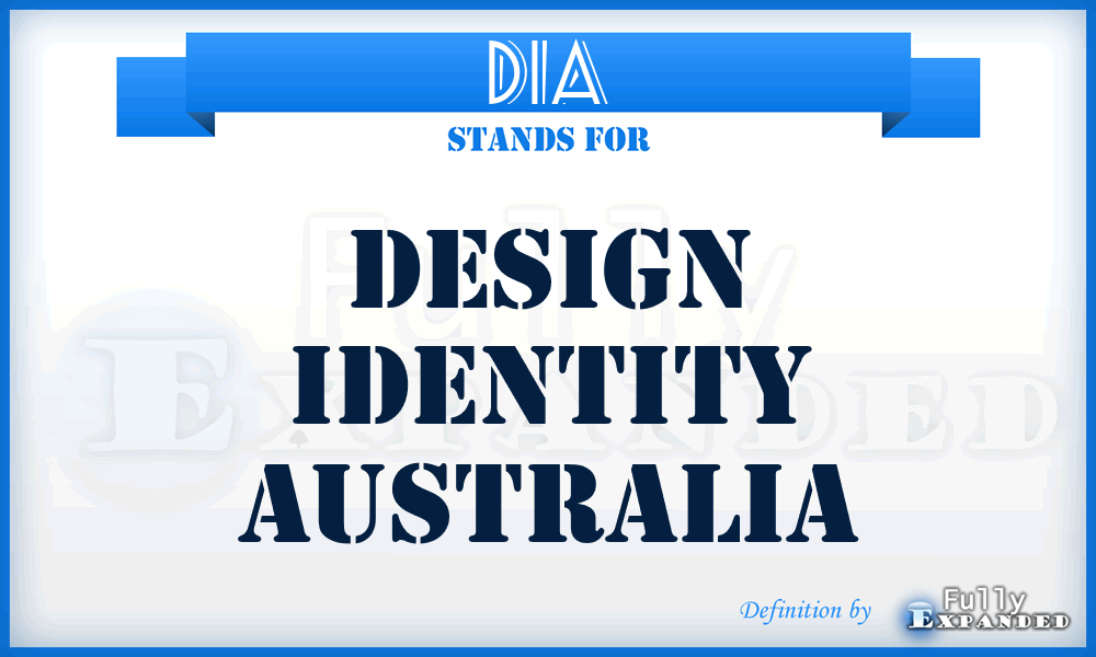 DIA - Design Identity Australia