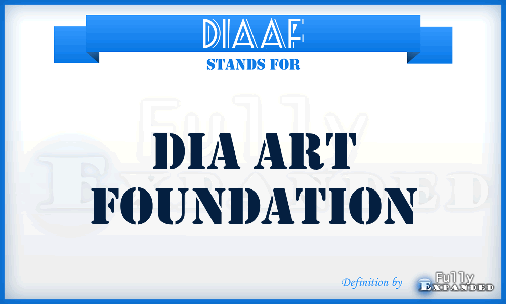 DIAAF - DIA Art Foundation