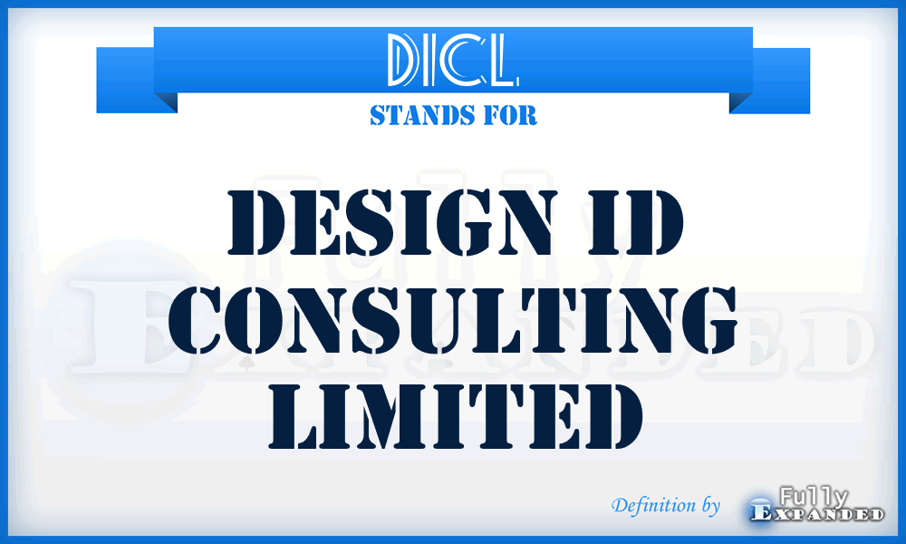 DICL - Design Id Consulting Limited