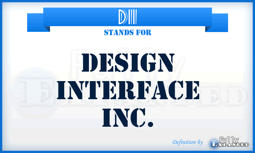 DII - Design Interface Inc.