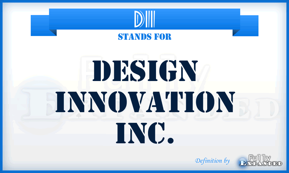 DII - Design Innovation Inc.